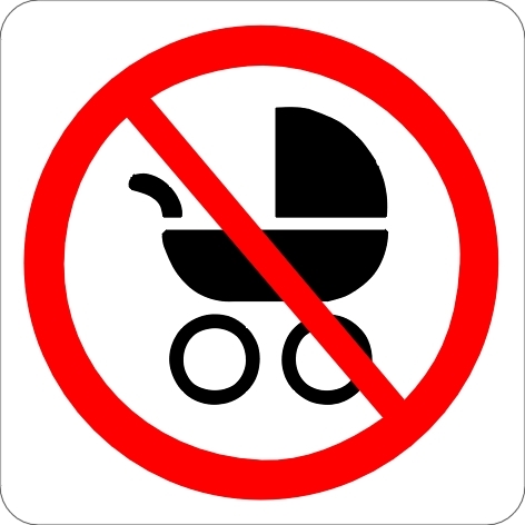 Barnevogne forbudt